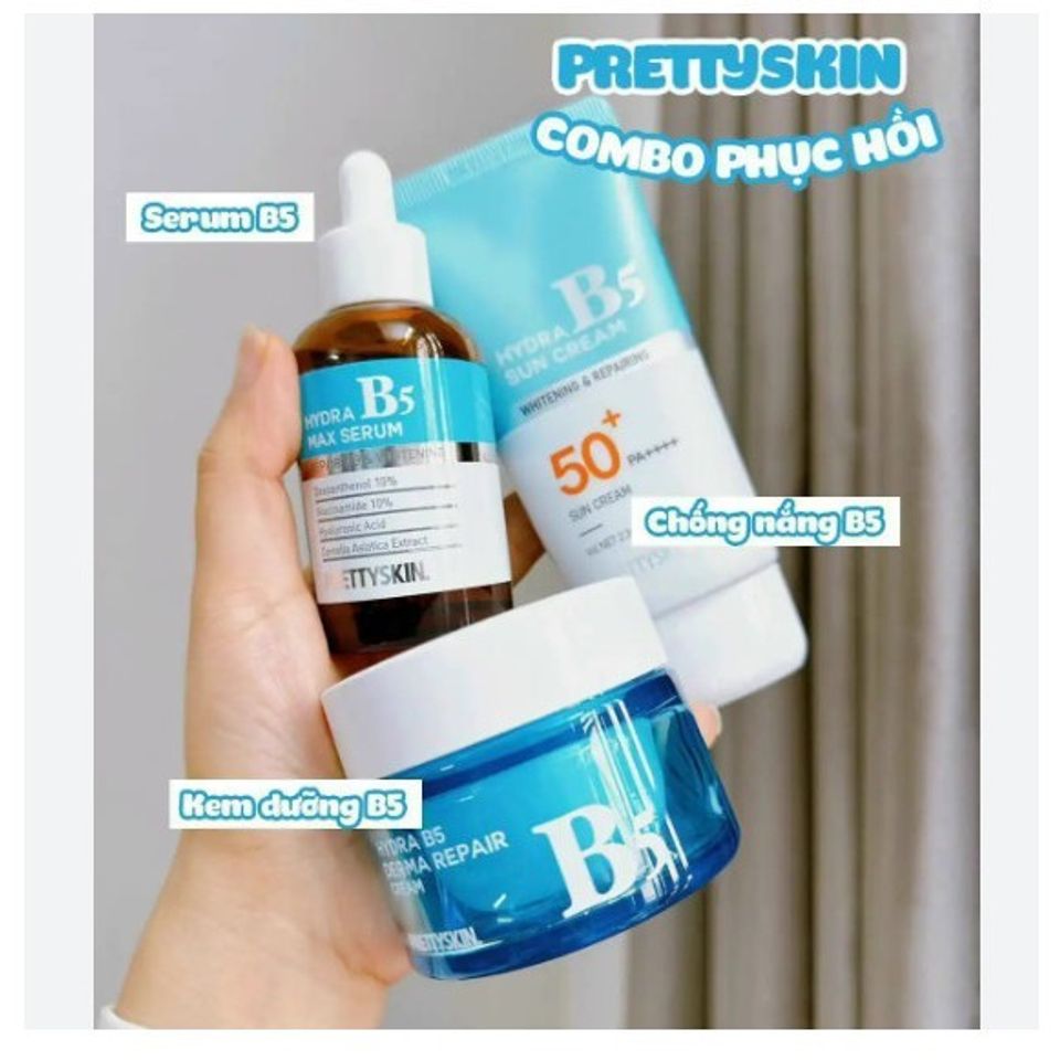 Kem Chống Nắng Pretty Skin Hydra B5 SPF 50+ PA++++ 70ml - Dưỡng Ẩm Và Bảo Vệ Da Mềm Mại Dưới Nắng
