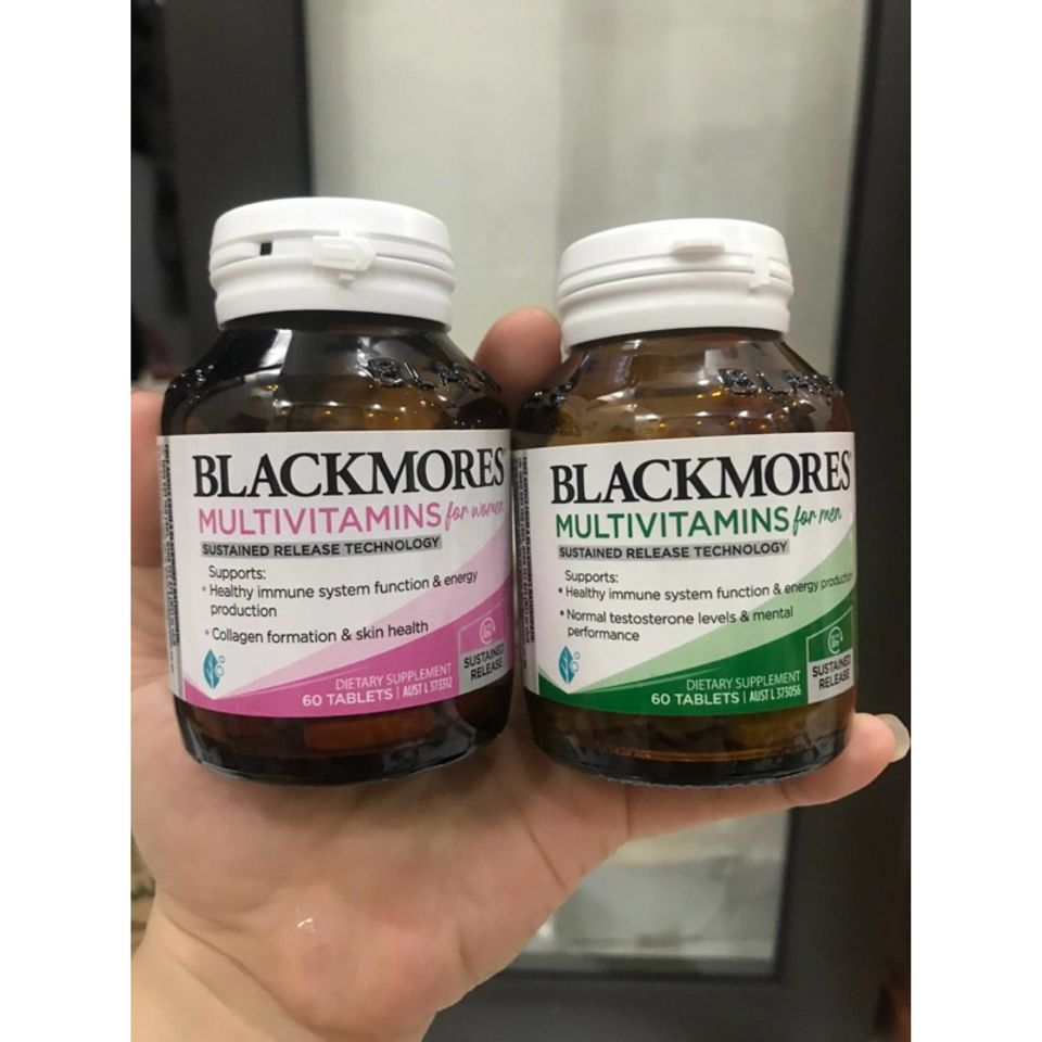 Vitamin Tổng Hợp BLACKMORES Dành Cho Người Trên 50 Tuổi - Hỗ Trợ Sức Khỏe Xương, Miễn Dịch, Năng Lượng, Chức Năng Thần Kinh