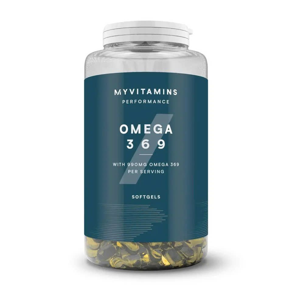 Viên uống Omega 369 Myvitamins 120 viên - Bổ sung Omega 3, 6, 9 cho sức khỏe tim mạch, trí não, và làn da khỏe mạnh
