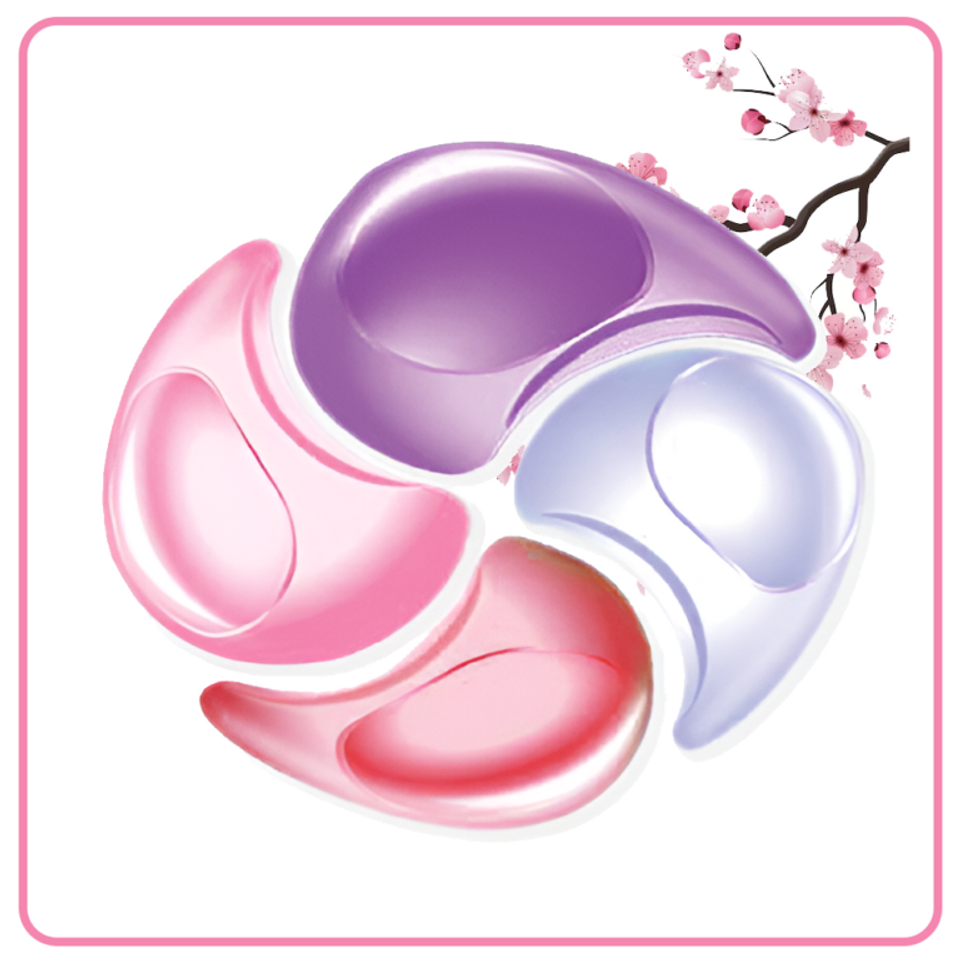 Viên Giặt ETU 4in1 Hương Sakura - Giặt Sạch, Khử Mùi Hiệu Quả, Bảo Vệ Vải - Hộp 36 Viên Nhật Bản 12g/Viên