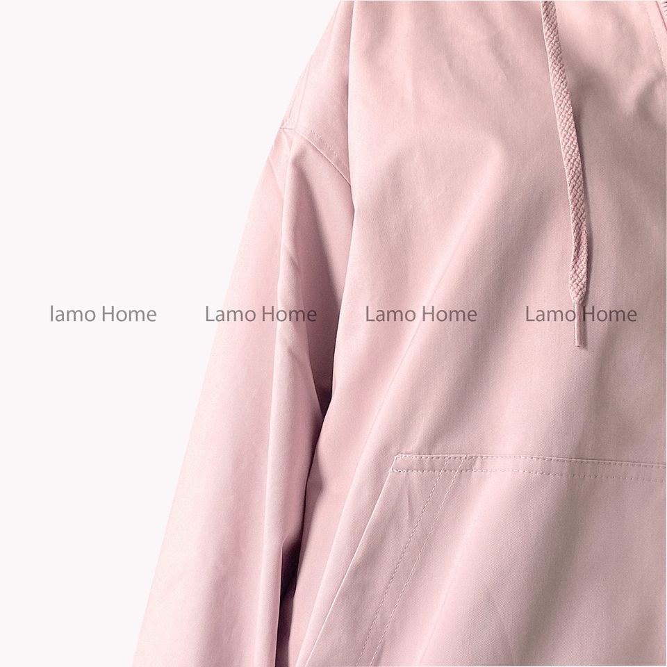 Áo Khoác Nữ Kaki Chống Nắng Phong Cách Hàn Quốc - Lamo Home A008 - Form Rộng, Tiện Lợi Khi Ra Ngoài