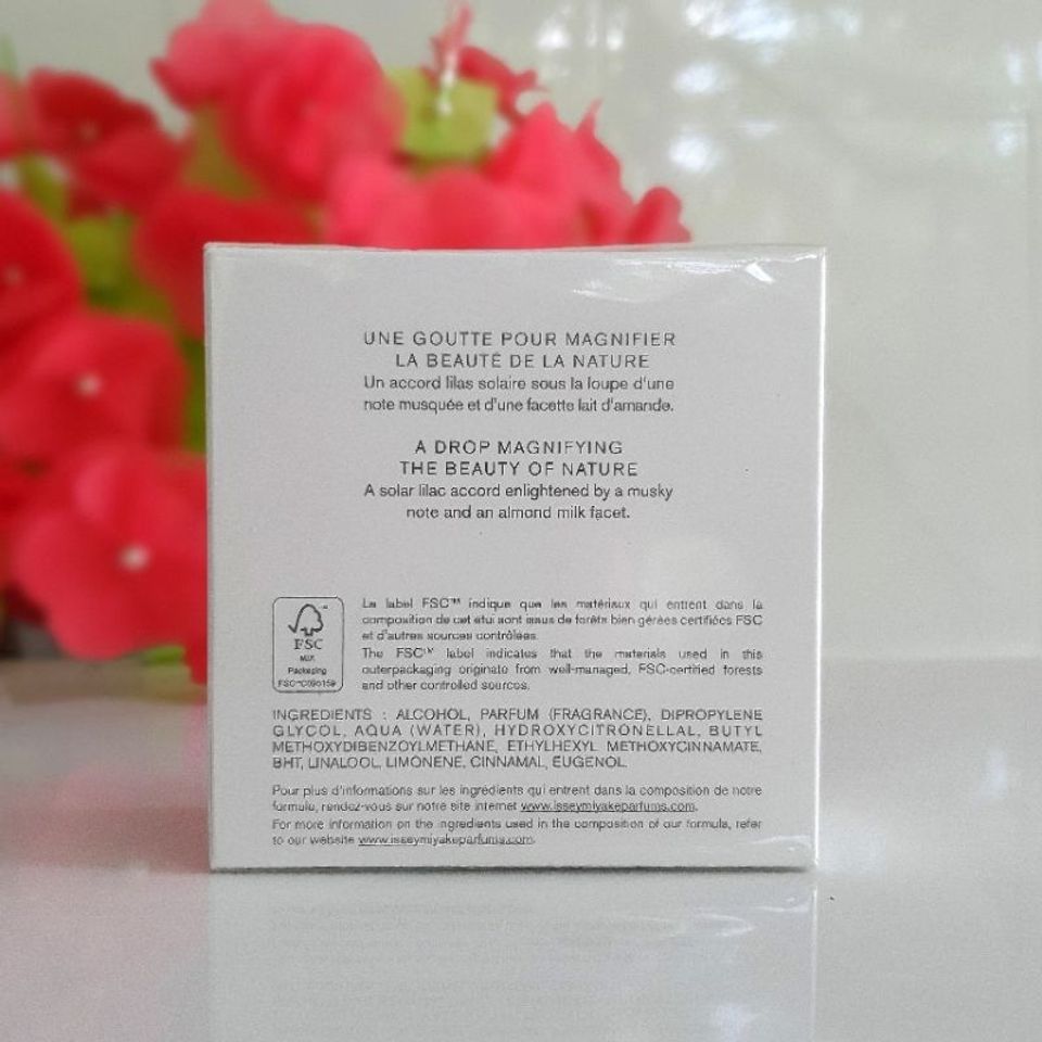 Nước Hoa Nữ Issey Miyake A Drop D'Issey Eau De Parfum EDP 50ml - Hương Dịu Dàng, Quyến Rũ với Hoa Tử Đinh Hương & Sữa Hạnh Nhân