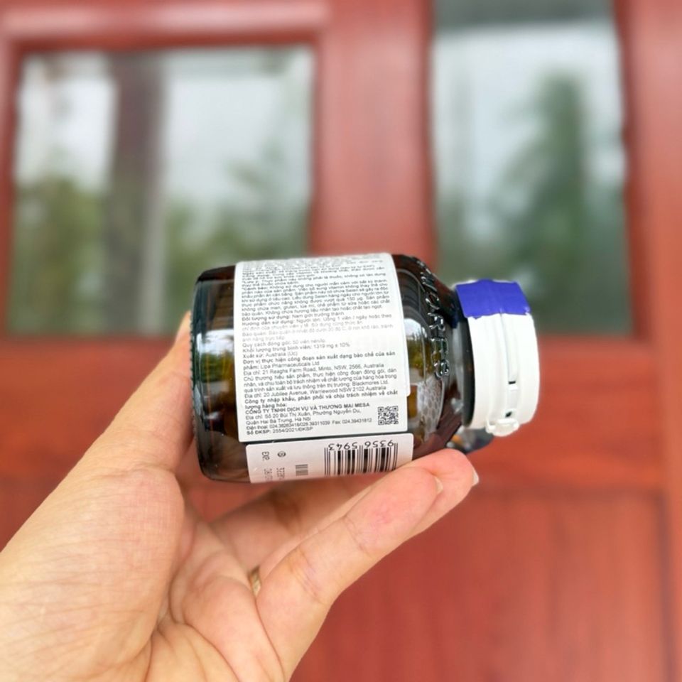 Viên Uống Vitamin Blackmores Multivitamin Dành Cho Nam 50 Viên - Hỗ Trợ Sức Khỏe Tổng Thể, Nhập Khẩu Chính Ngạch