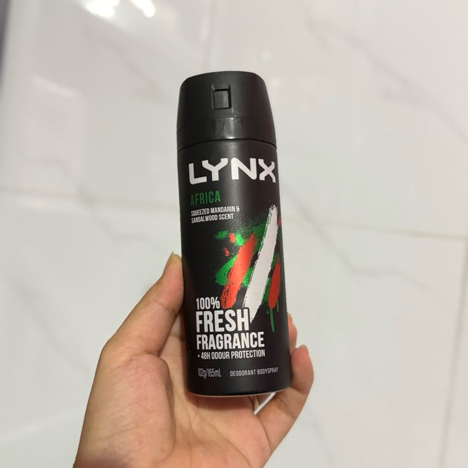 Xịt Khử Mùi LYNX 165ml - Xịt Body Hương Thơm Tươi Mát, Chăm Sóc Da Cơ Thể, Hàng Nội Địa Thái Lan