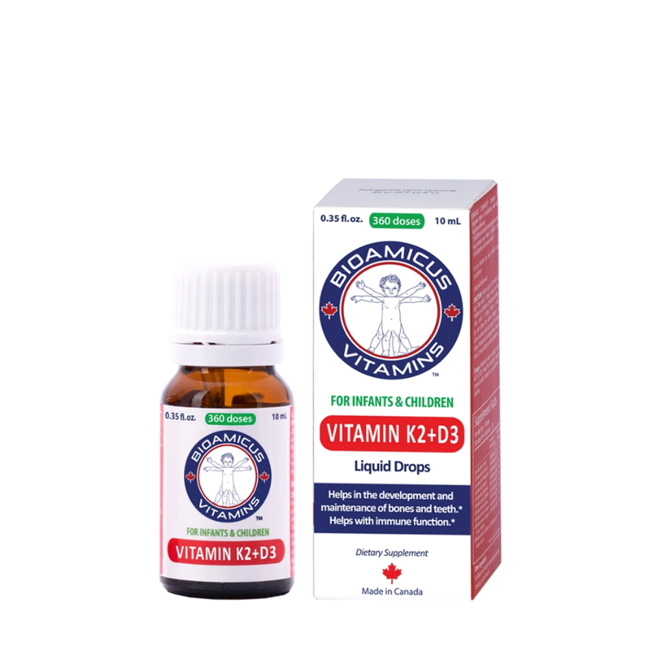 Vitamin D3 BioAmicus Nhỏ Giọt - Vitamin D cho Bé Hỗ Trợ Phát Triển Chiều Cao, Tăng Cường Hệ Miễn Dịch, Dễ Uống Không Mùi