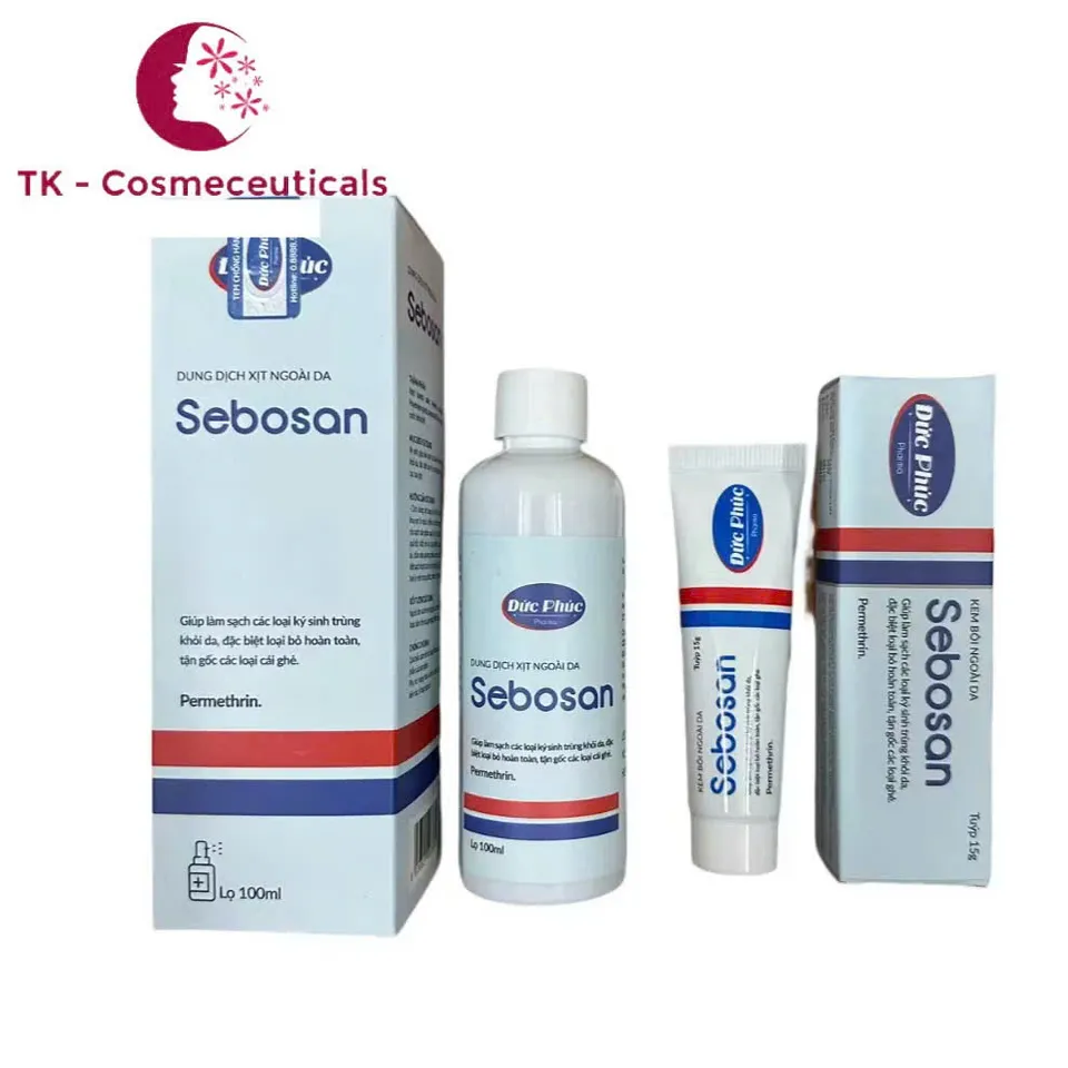 Sebosan Xịt Điều Trị Kí Sinh Trùng & Ghẻ Ngứa 100ml - Giải Pháp Chăm ...