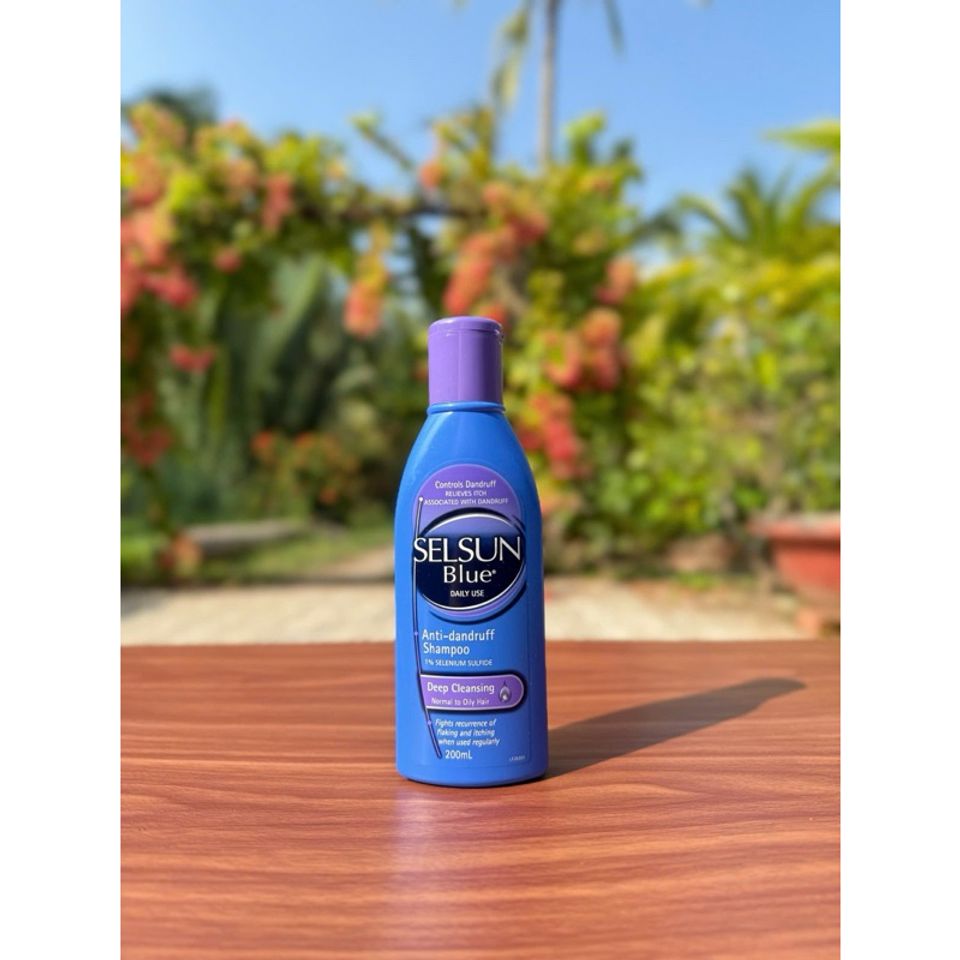 Dầu gội Selsun 200ml - Kiểm soát gàu, ngứa và viêm da đầu hiệu quả cho mọi loại tóc - Được chiết xuất từ Selenium Sulfide