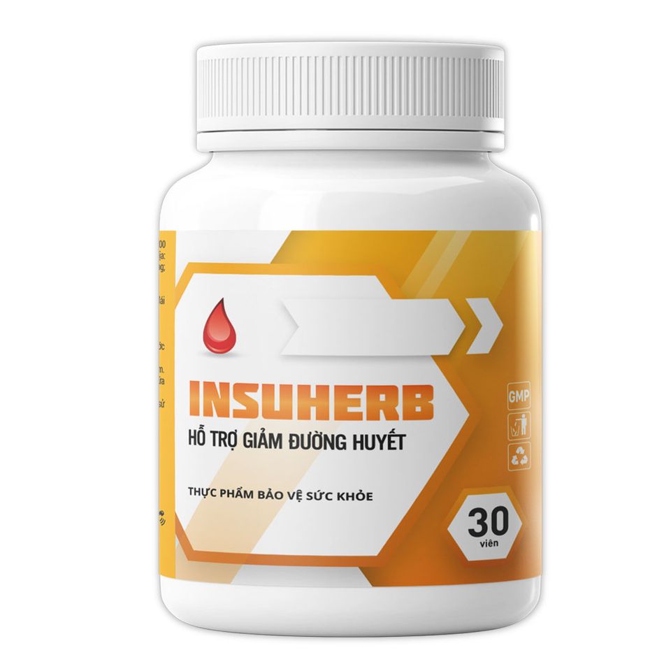 Viên Uống Insuherb Hỗ Trợ Hạ Đường Huyết - Ngừa Biến Chứng Tiểu Đường (Hộp 30 Viên)