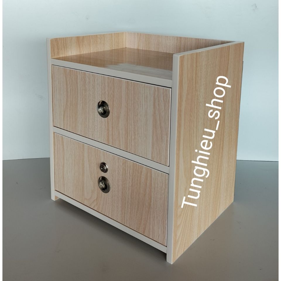 Tủ Đầu Giường Tiện Lợi Đã Lắp Ráp Sẵn - Nhựa Cao Cấp, Khóa An Toàn, Dễ Lau Chùi - Nội Thất Gọn Gàng và Sang Trọng