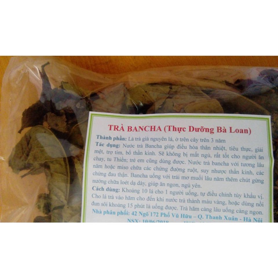 Trà Bancha Shan Tuyết 100g - Trà Ba Năm Từ Suối Giàng, Thực Dưỡng Bà Loan, Tăng Cường Sức Khỏe, Hỗ Trợ Tiêu Hóa, Ngủ Ngon