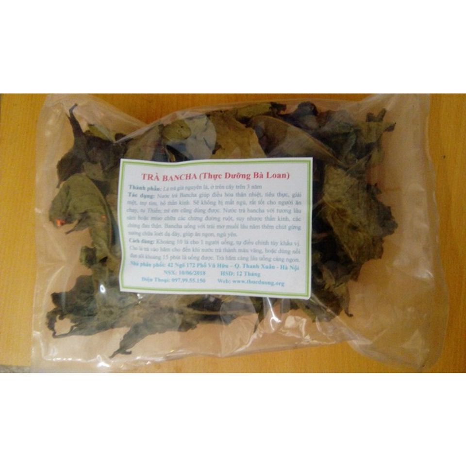 Trà Bancha Shan Tuyết 100g - Trà Ba Năm Từ Suối Giàng, Thực Dưỡng Bà Loan, Tăng Cường Sức Khỏe, Hỗ Trợ Tiêu Hóa, Ngủ Ngon