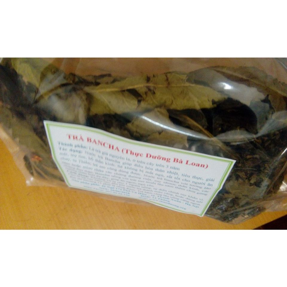Trà Bancha Shan Tuyết 100g - Trà Ba Năm Từ Suối Giàng, Thực Dưỡng Bà Loan, Tăng Cường Sức Khỏe, Hỗ Trợ Tiêu Hóa, Ngủ Ngon