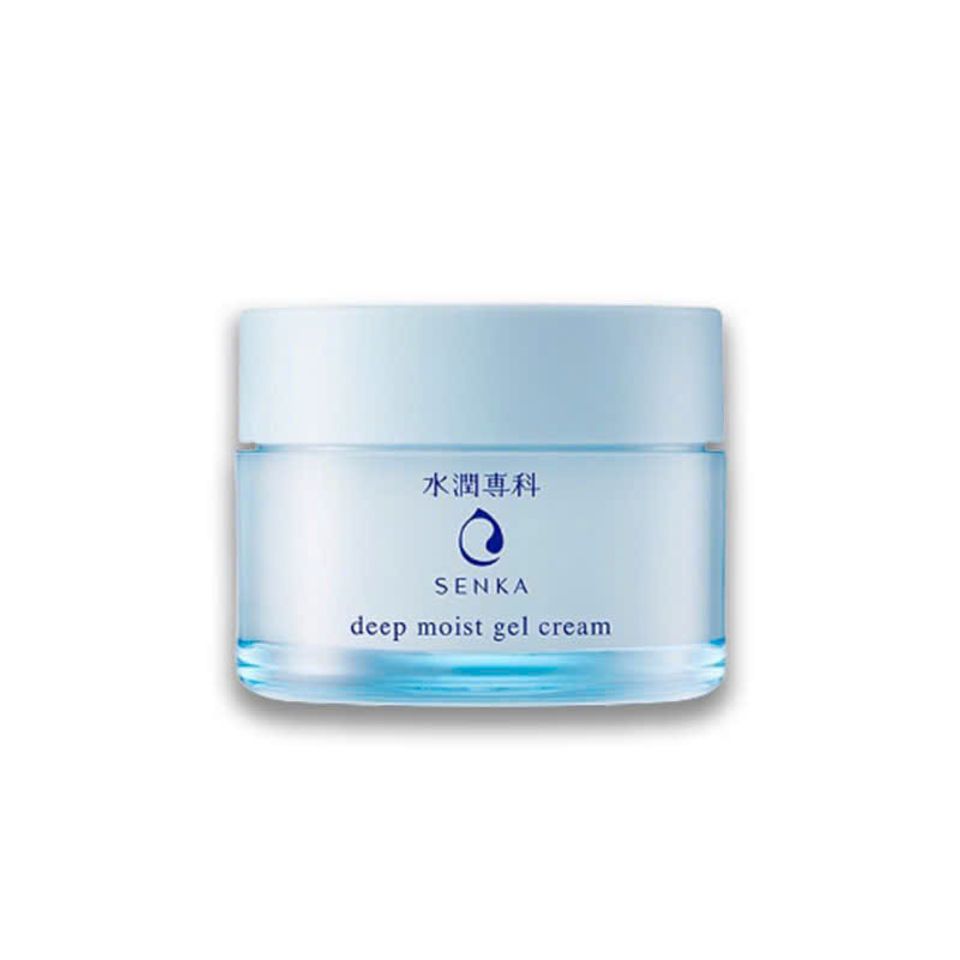 Kem Dưỡng Ẩm Senka Deep Moist Gel Cream 50g - Dưỡng Da Mịn Mướt, Cấp Nước Chuyên Sâu, Chống Oxy Hóa, Phù Hợp Da Nhạy Cảm