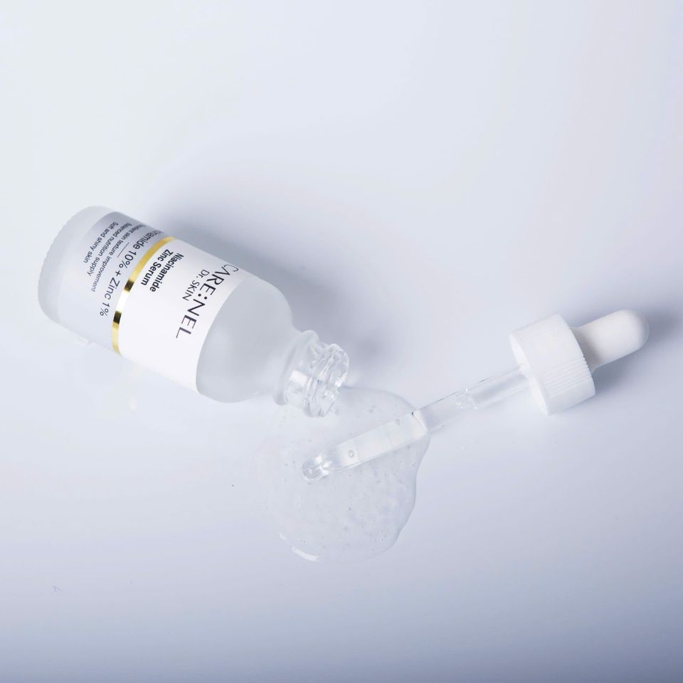 Serum Care:Nel Niacinamide Zinc 30ml - Cải Thiện Thâm Nám & Trắng Sáng Da, Chống Lão Hóa, Dành Cho Da Nhạy Cảm, Hàn Quốc