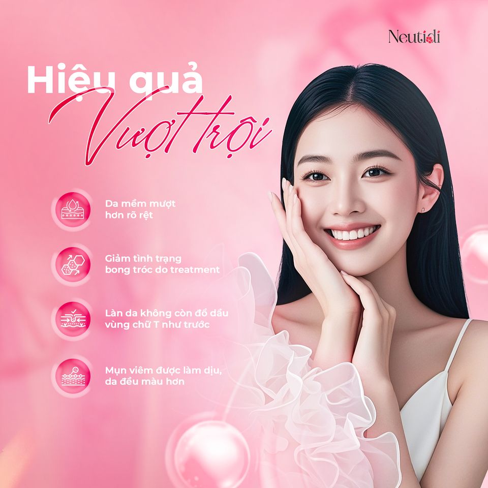 Gel Dưỡng Ẩm Neutidi ProAcne - Chăm Sóc Da Mụn, Ngăn Ngừa Mụn Đầu Đen, Dưỡng Da Dầu Nhạy Cảm 80g