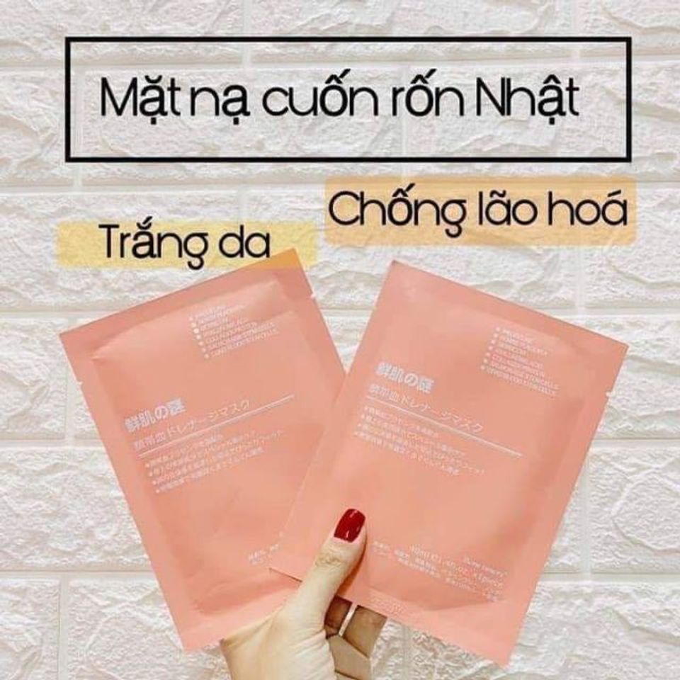 Mặt Nạ Nhau Thai Cừu Rwine Beauty - Mặt Nạ Tế Bào Gốc Nhật Bản Cấp Nước & Trẻ Hóa Da, Chống Lão Hóa, Dưỡng Ẩm Tối Ưu