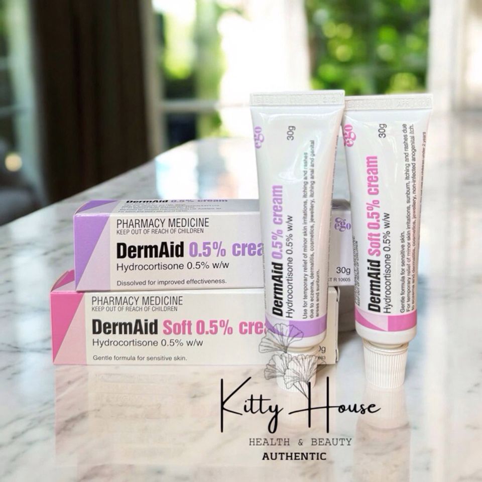 Kem Bôi DermAid Soft 30g - Dưỡng Ẩm Da Nhạy Cảm, Không Chứa Paraben, Phù Hợp Với Da Bé, Làm Dịu Da Khô