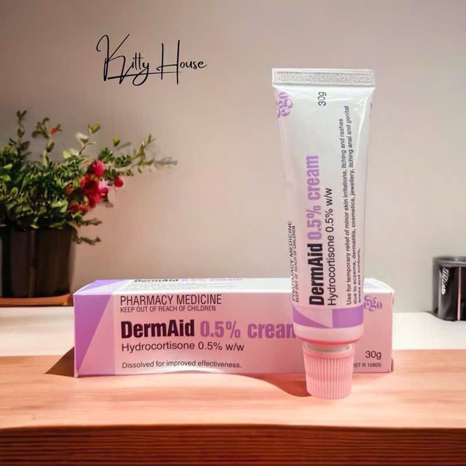 Kem Bôi DermAid Soft 30g - Dưỡng Ẩm Da Nhạy Cảm, Không Chứa Paraben, Phù Hợp Với Da Bé, Làm Dịu Da Khô