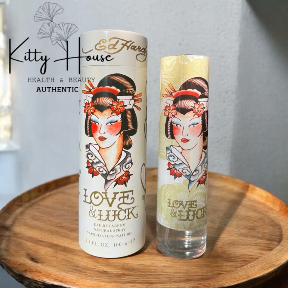 Nước hoa nữ Ed Hardy Love & Luck 100ml - Eau de Parfum Quyến rũ và May mắn cho Nàng, Hương Hoa Cỏ và Trái Cây