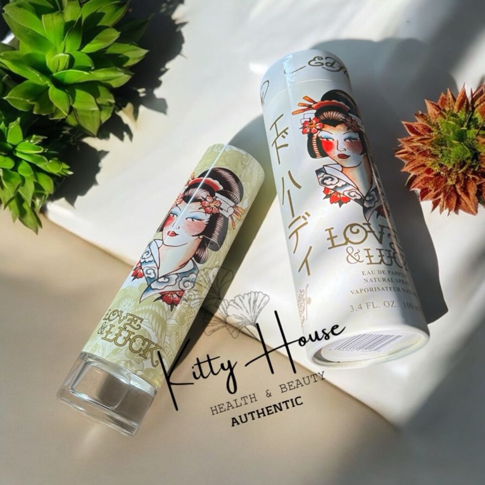 Nước hoa nữ Ed Hardy Love & Luck 100ml - Eau de Parfum Quyến rũ và May mắn cho Nàng, Hương Hoa Cỏ và Trái Cây