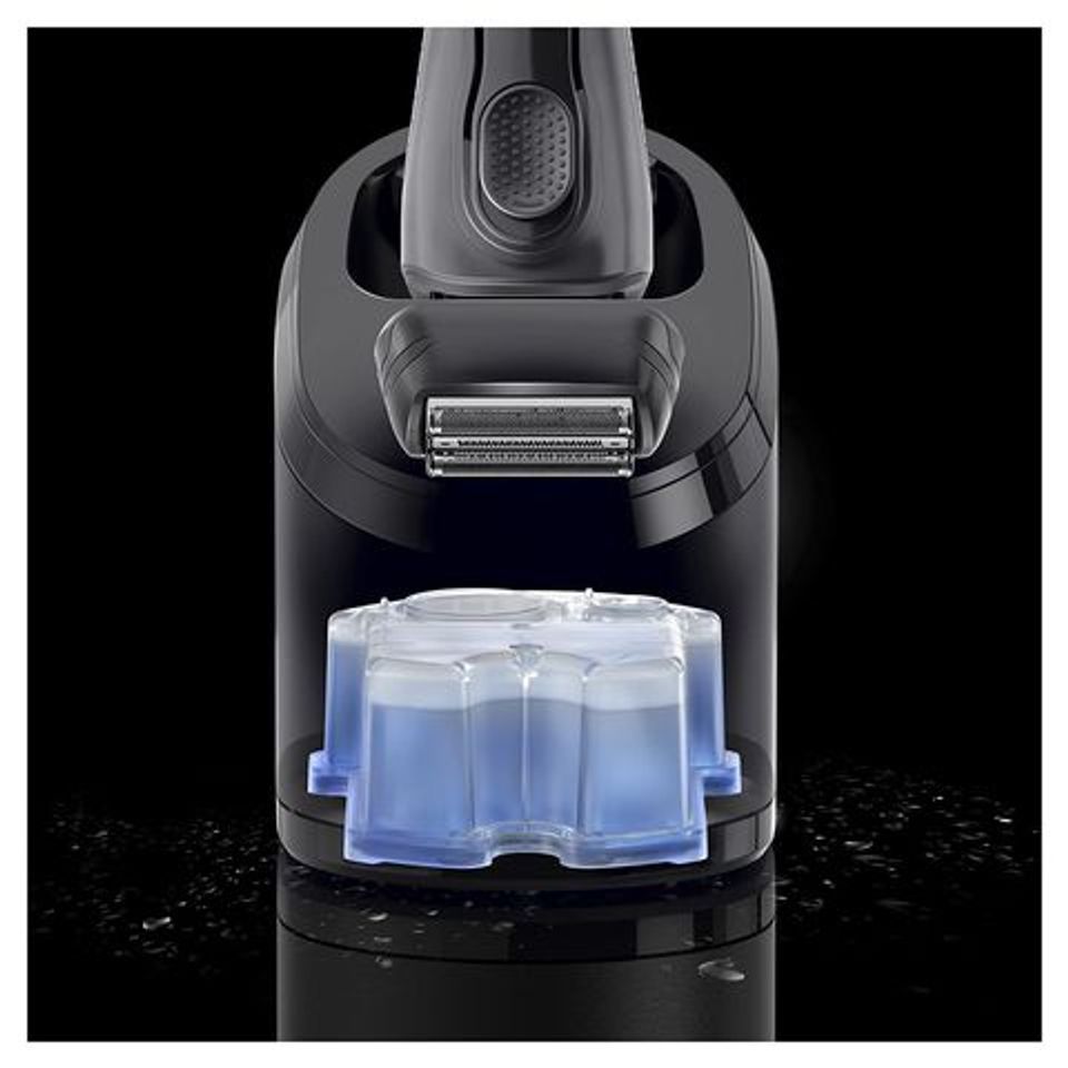 Hộp Nước Rửa Máy Cạo Râu Braun Clean & Renew 170ml - Dung Dịch Làm Sạch Chuyên Dụng Cho Tất Cả Các Dòng Máy Braun