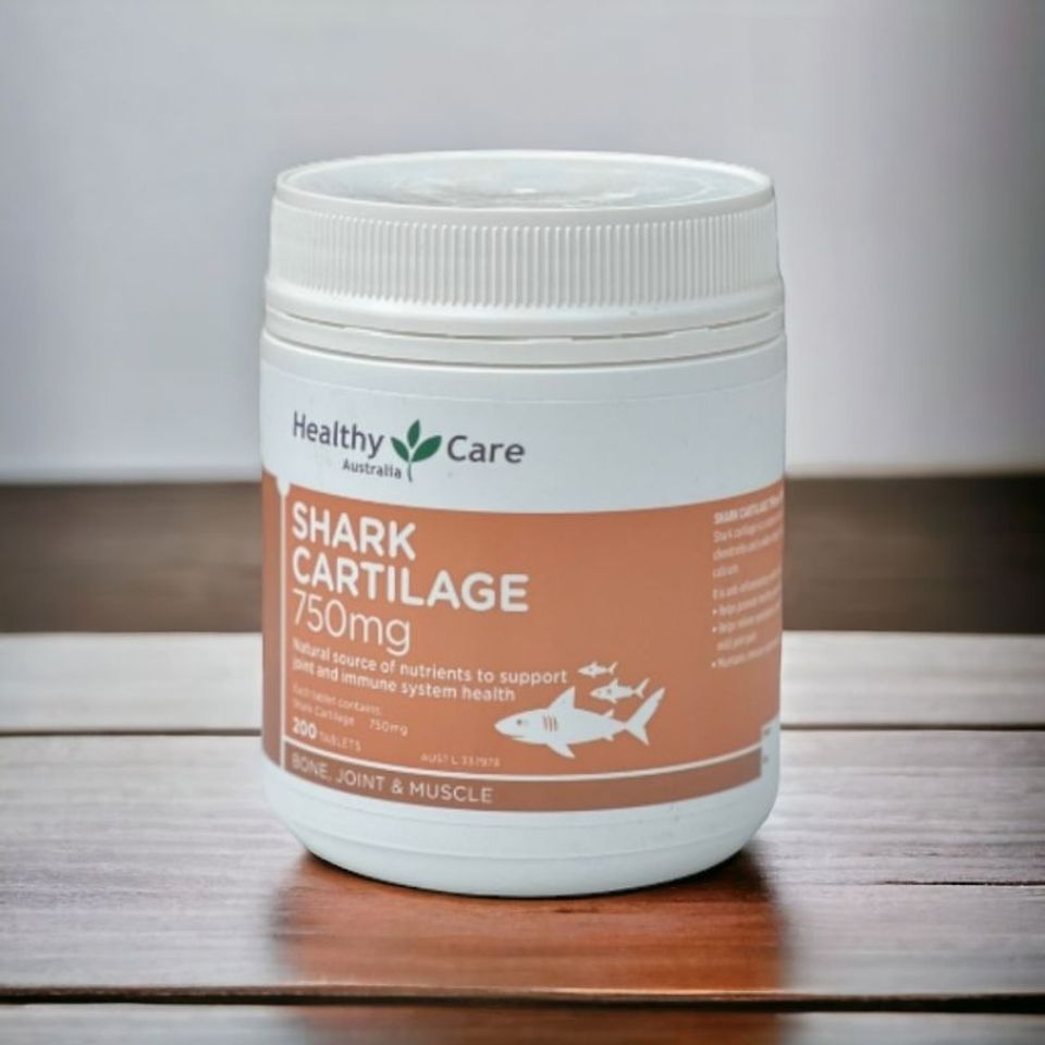 Sụn Vi Cá Healthy Care Shark Cartilage 750mg của Úc 200 viên - DiiHangMyUc. 290192
