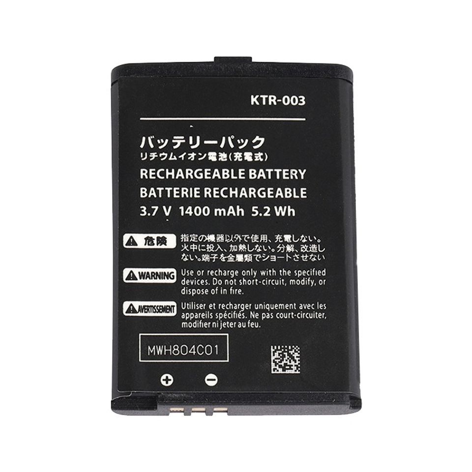 Pin Thay Thế Nintendo New 3DS KTR-003 - Lithium-ion 1400mAh, Chất Lượng Cao, Tăng Thời Gian Chơi Game
