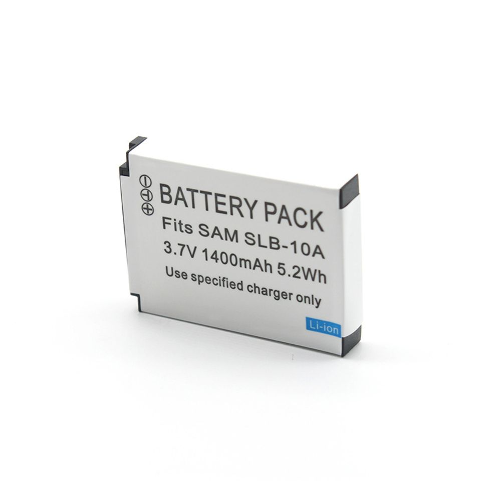 Pin Máy Ảnh Lithium SAMSUNG SLB-10A & JVC BN-VH105 1400mAh - Tương Thích với ES50, ES55, EX2F, HMX-U100BP và Nhiều Model Khác