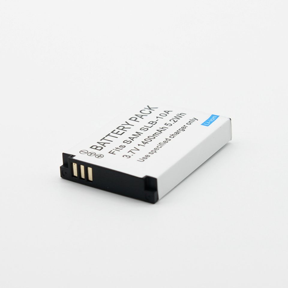Pin Máy Ảnh Lithium SAMSUNG SLB-10A & JVC BN-VH105 1400mAh - Tương Thích với ES50, ES55, EX2F, HMX-U100BP và Nhiều Model Khác