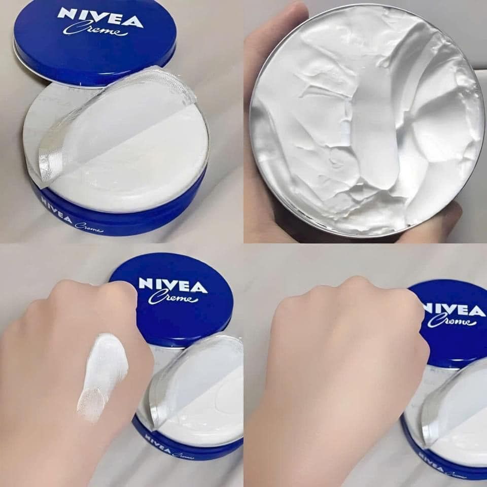 Kem Dưỡng Ẩm Da NIVEA Crème 169g - Chống Nẻ Da, Cung Cấp Độ Ẩm 24 Giờ, Nội Địa Nhật Bản, Dành Cho Da Khô và Phụ Nữ Mang Thai