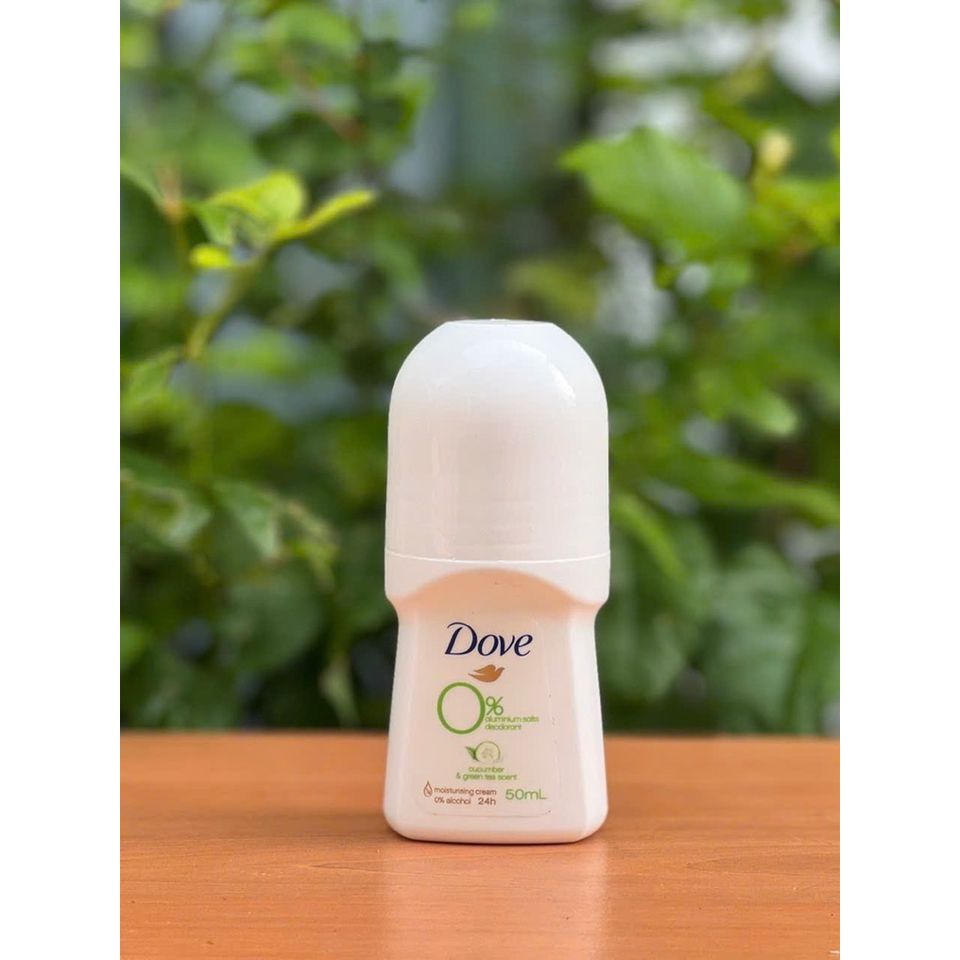 Lăn Khử Mùi Dove Hương Dưa Chuột & Trà Xanh 50ml - Không Chứa Alcohol, Dưỡng Ẩm Da, Phù Hợp Với Da Nhạy Cảm