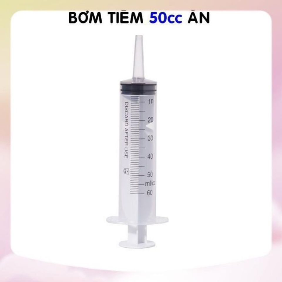 Hộp 25 Bơm Cho Ăn TANAPHAR 50ml - Bơm Y Tế Tiệt Trùng Sử Dụng Một Lần, An Toàn Và Không Gây Dị Ứng