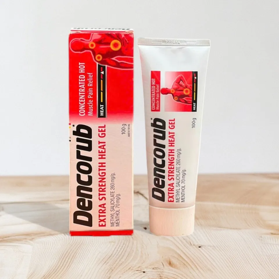 Gel bôi giảm đau Dencorub Extra Strength Heat 100g - Giảm đau xương ...