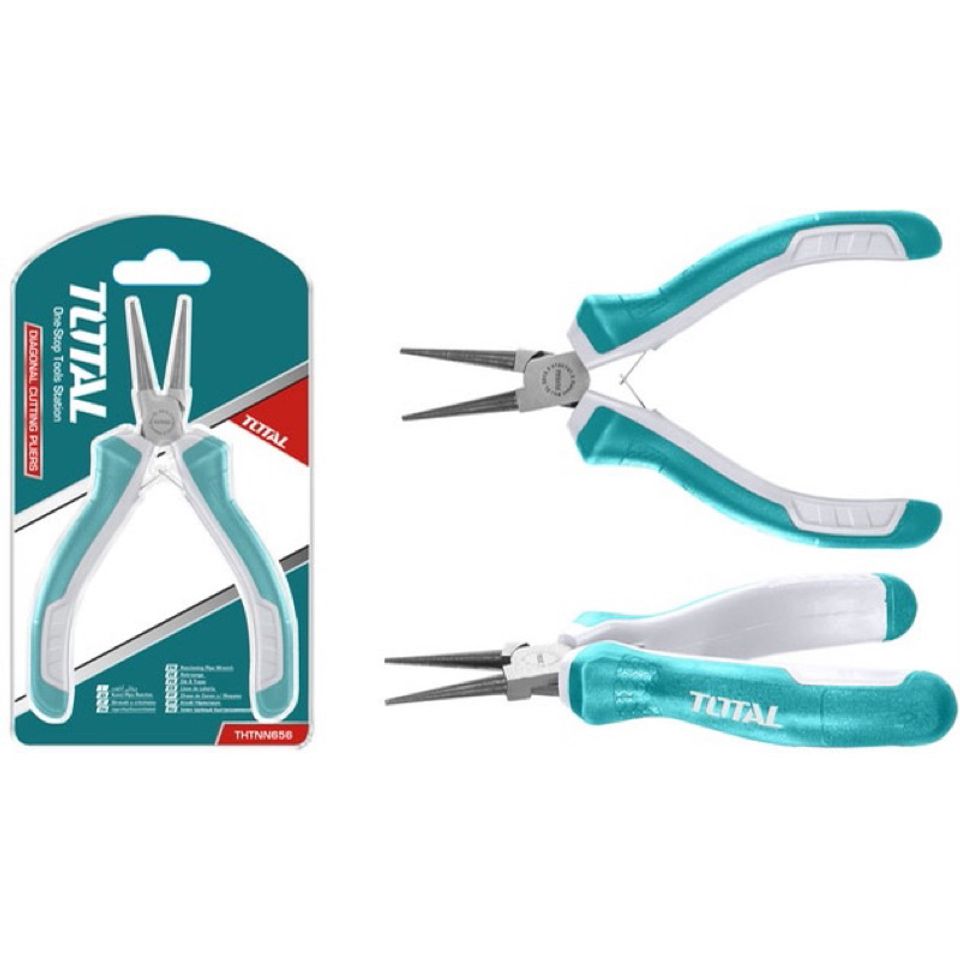 Kìm Uốn Vòng Mini TOTAL THTMN656 - Dụng Cụ Tiện Ích Chất Lượng Cao, Đầu Kềm Chống Gỉ, Kích Thước 4.5