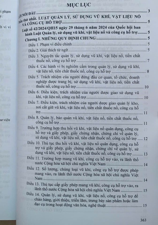 Luật Quản lý và Sử dụng Vũ khí, Vật liệu Nổ - Hướng dẫn Chi tiết & Quy định Thi hành từ Nhà xuất bản Hồng Đức