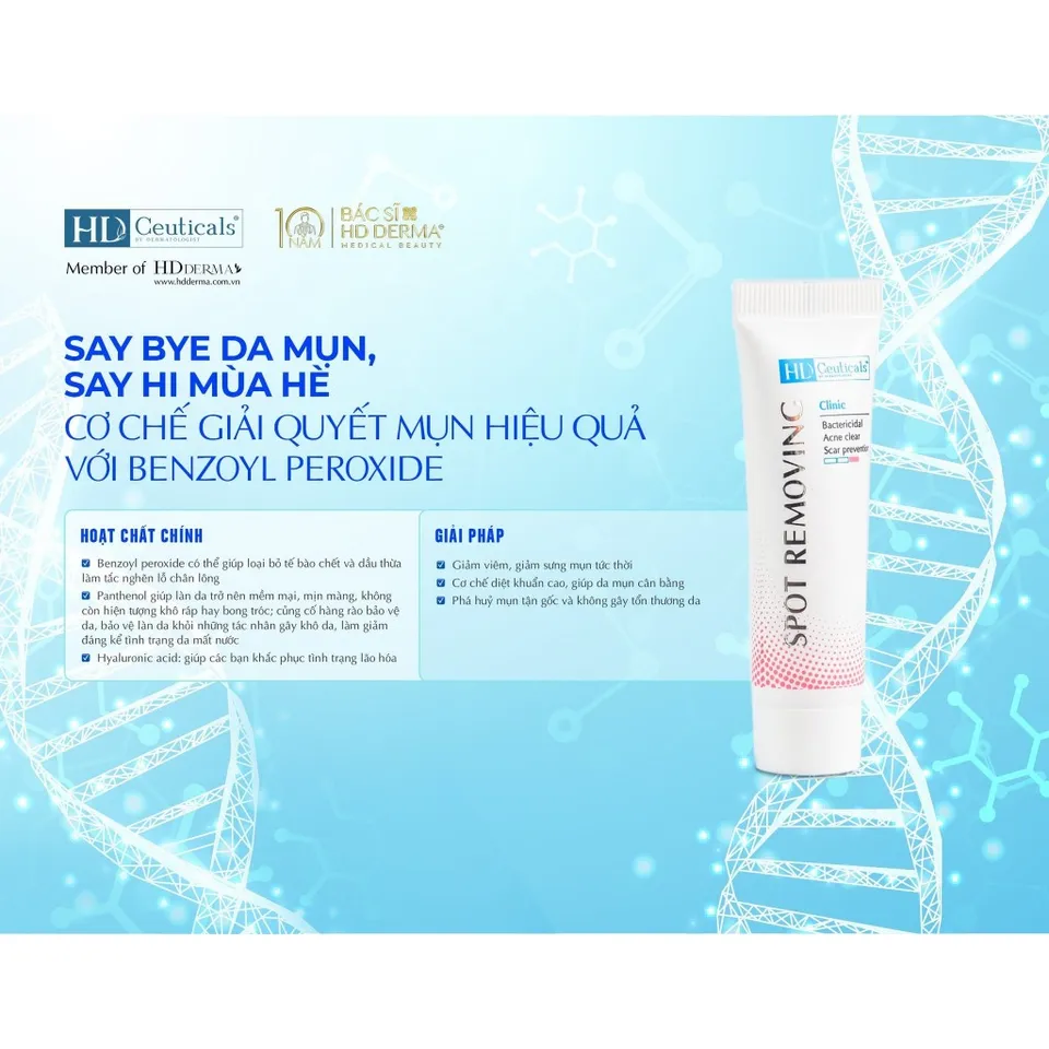Gel Chấm Mụn HD Derma Ceuticals - Giảm Sưng, Giảm Đỏ, Đánh Bật Mụn Cứng ...