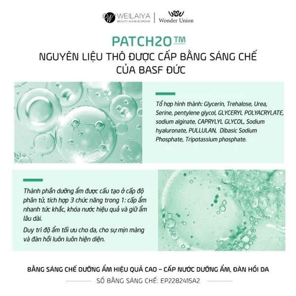 Mặt Nạ Trắng Da Hồng Weilaiya - Essence Whitening Chống Lão Hóa (Hộp 10 Miếng) - Dưỡng Sáng và Trẻ Hóa Da Sau 20 Ngày