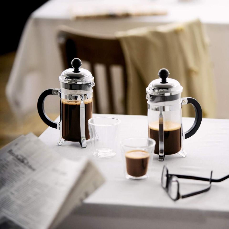 Bình pha cà phê Pháp Bodum Chambord 1923-16, dung tích 350ml, thủy tinh borosilicat, hàng chính hãng, thiết kế cổ điển, dụng cụ pha chế hoàn hảo