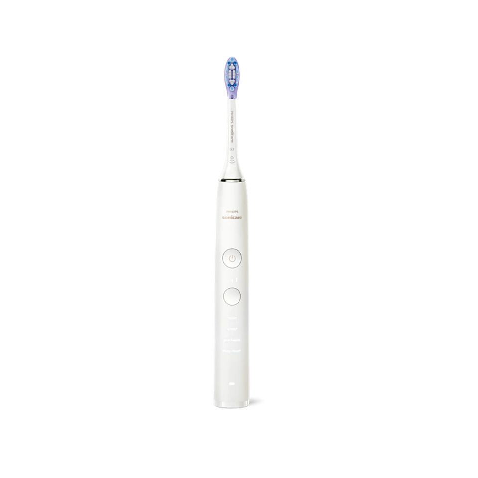 Bàn Chải Điện Philips Sonicare DiamondClean 9000 - Công Nghệ Sóng Âm, Kết Nối Ứng Dụng, 4 Chế Độ, Bảo Hành 24 Tháng