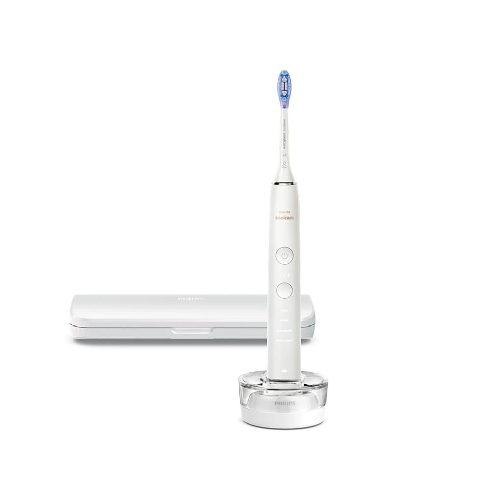 Bàn Chải Điện Philips Sonicare DiamondClean 9000 - Công Nghệ Sóng Âm, Kết Nối Ứng Dụng, 4 Chế Độ, Bảo Hành 24 Tháng