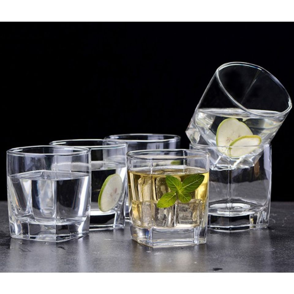 Bộ 6 cốc thủy tinh thấp Luminarc Sterling 30cl - Dụng cụ bếp an toàn, hiện đại, thiết kế tinh tế Pháp