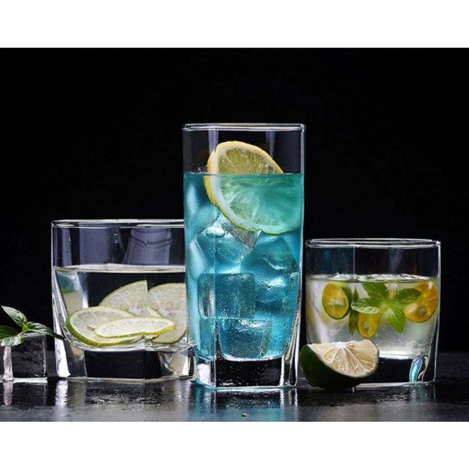 Bộ 6 cốc thủy tinh thấp Luminarc Sterling 30cl - Dụng cụ bếp an toàn, hiện đại, thiết kế tinh tế Pháp