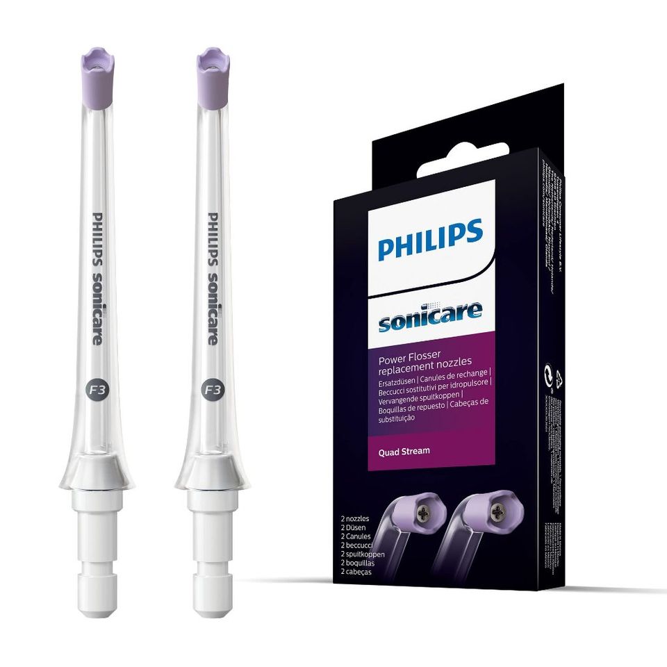 Đầu Xịt Quad Stream Thay Thế Philips Sonicare HX3062/00 - Bảo Vệ Nướu Khỏe Mạnh, Chất Liệu An Toàn chính hãng