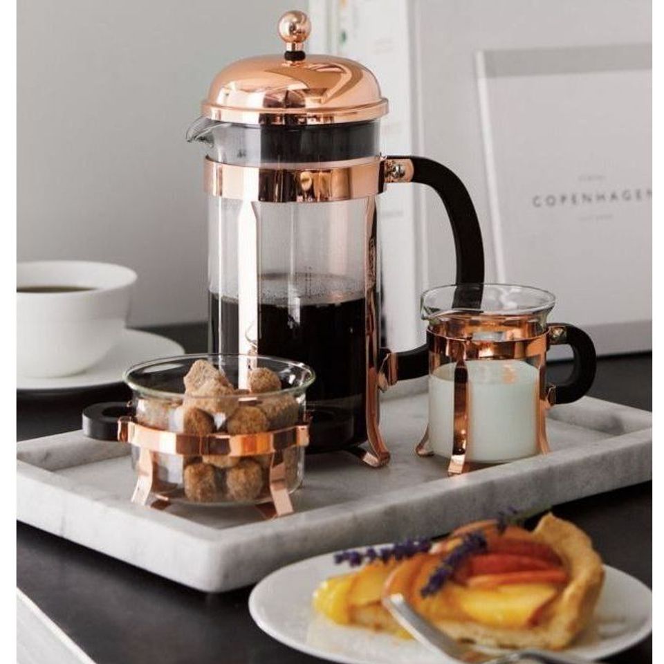 Bình Pha Cà Phê Pháp Bodum Chambord 1L - Thiết Kế Cổ Điển, Thủy Tinh Borosilicat, Dễ Sử Dụng, Hương Vị Tinh Khiết