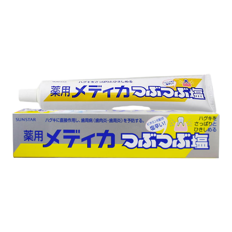 Kem Đánh Răng Muối Nhật Bản Sunstar 170gr - Bảo Vệ Nướu, Làm Trắng Răng, Khử Mùi Hôi, Hơi Thở Thơm Mát Tự Nhiên
