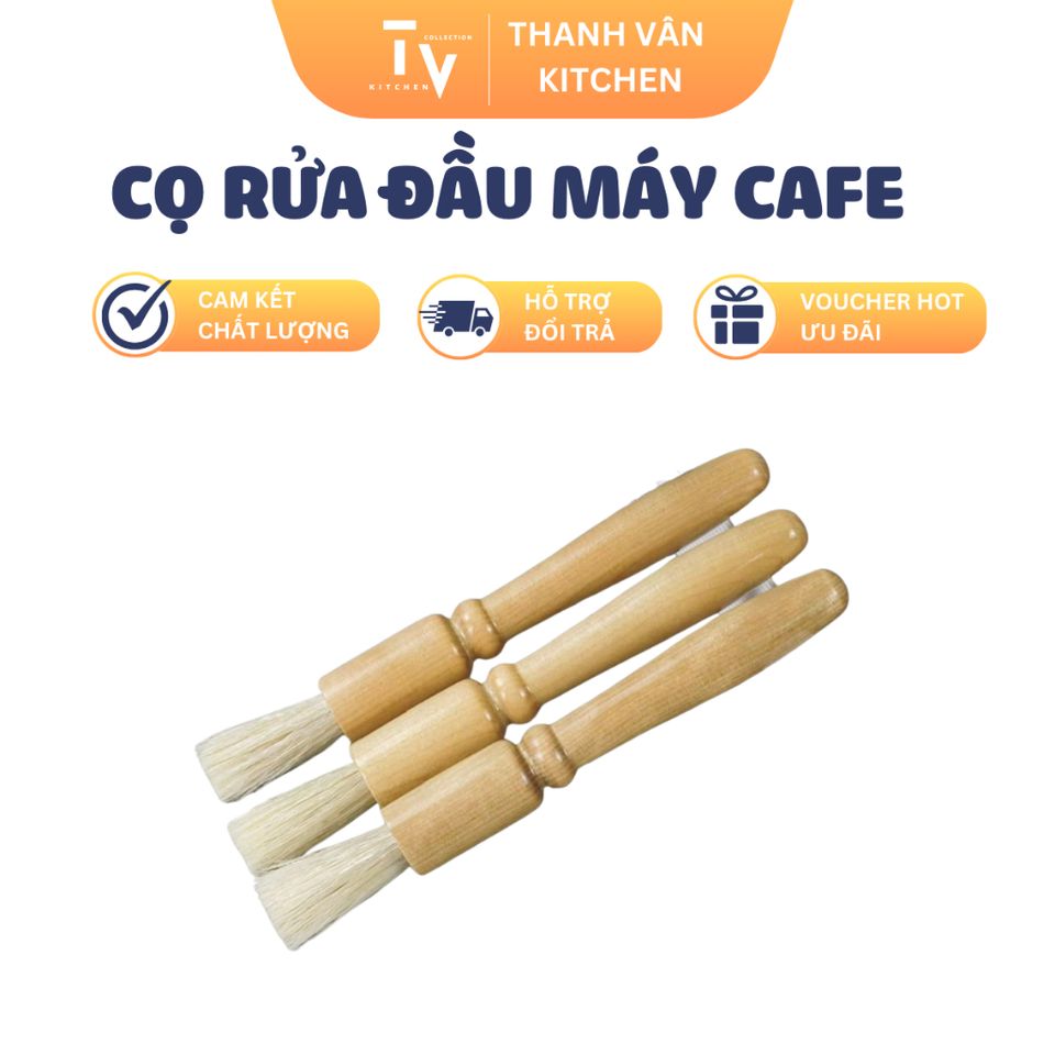 Cọ Vệ Sinh Máy Pha Cà Phê Chuyên Nghiệp - Dụng Cụ Bếp Đa Năng TV495, Hỗ Trợ Vệ Sinh Hiệu Quả (TV495)