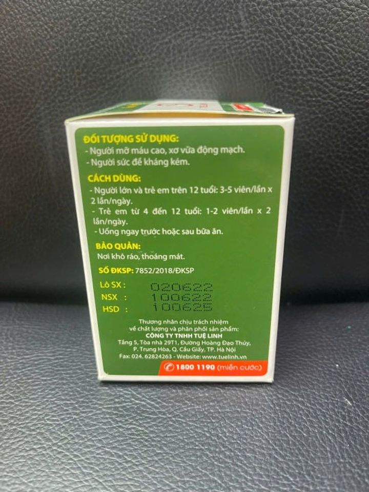 Viên Uống Dầu Tỏi Tuệ Linh Garlic Oil 100 Viên – Hỗ Trợ Giảm Mỡ Máu, Cải Thiện Sức Khỏe Tim Mạch, Cholesterol Thấp