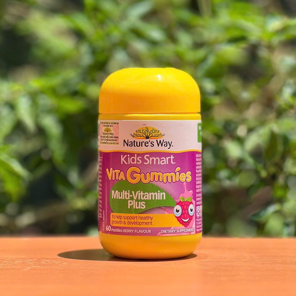 Viên Nhai Vitamin Tổng Hợp Dành Cho Trẻ Em Smart - Hỗ Trợ Tăng Cường Sức Khỏe, 60 Viên, Xuất Xứ Úc
