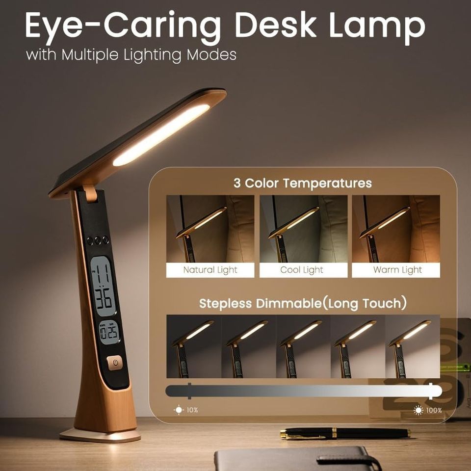 Đèn Học Thông Minh WILIT UL-U30C - LED Chống Cận, 3 Chế Độ Ánh Sáng, Thiết Kế Nhỏ Gọn, Pin Sạc 1800mAh, Bảo Vệ Mắt Tối Ưu