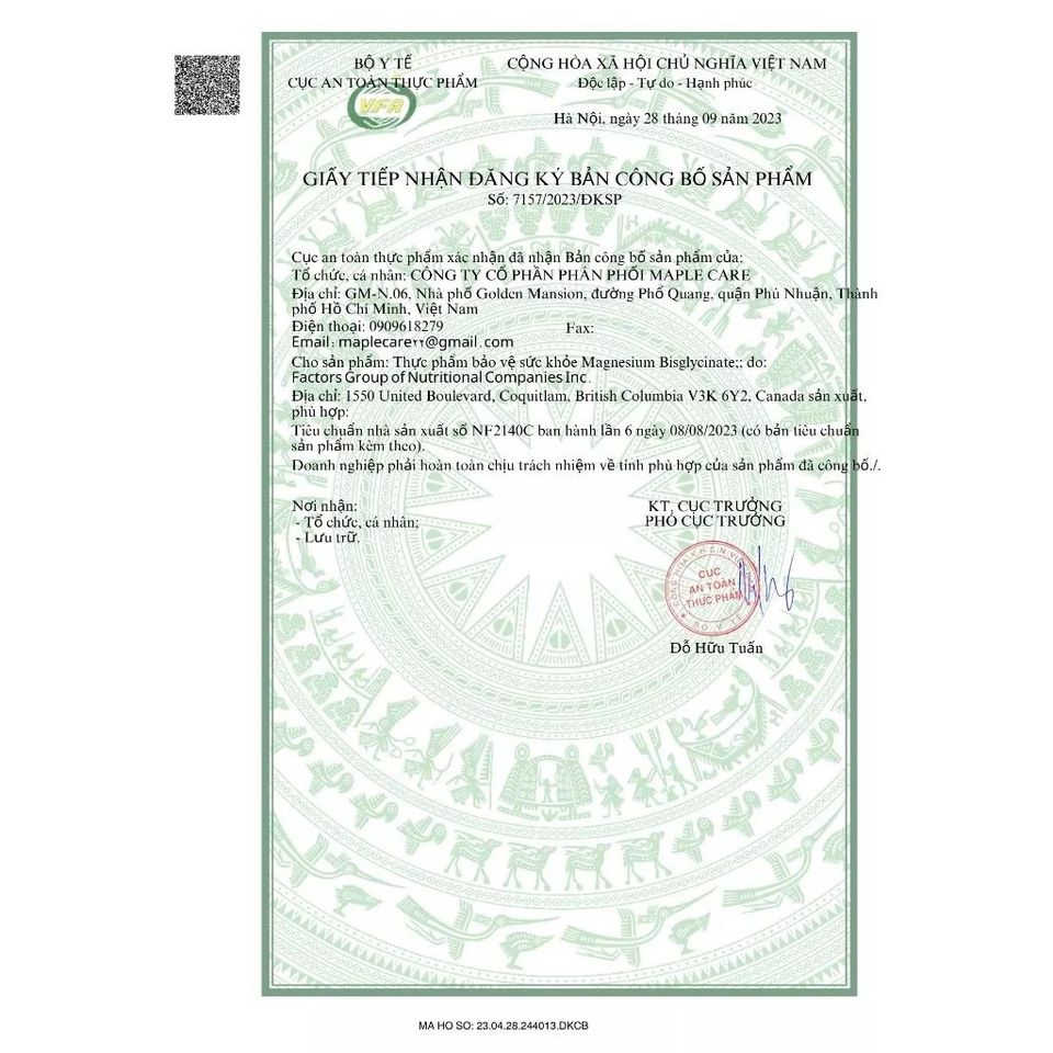 Viên uống bổ sung Magiê Webber Naturals Magnesium Bisglycinate 200mg - Hỗ trợ sức khỏe xương và giảm stress